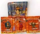 LOT OF 4 DISNEY HUNCHBACK OF NOTRE DAME & POCAHONTAS 3" FIGURES VTG 90's MATTEL~