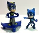 Disney PJ Masks 3.5" Catboy figure with scooter toy and posed Catboy figure