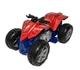 Marvel Spiderman ATV 4x4 Motorcycle Battery Powered 2008  Hasbro Loose Red Blue