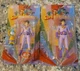 Wonder Twins Zan & Jayna Gleek Platinum McFarlane DC Super Friends! Set SEALED