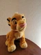 Disney Store The Lion King YOUNG SIMBA 13&rdquo; Inch Plush Stuffed Animal Toy