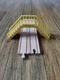 VINTAGE BRIO Wooden Railway Yellow Pedestrian Footbridge #33568 & Brio Tracks