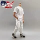 1/6 T-Shirt Sweatpants Set For 12" Male Figure Hot Toys PHICEN Worldbox AT020