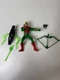 DC TOTAL JUSTICE GREEN ARROW ACTION FIGURE MEGA LONGBOW 1996 KENNER Loose