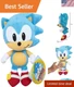 Charming Sonic the Hedgehog 7-Inch Plush - Ideal for Birthdays & Holidays