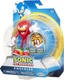 Knuckles Bendable Figure 4"  Jakks Tails Spinnable Disk -Sonic the Hedgehog