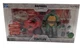 Nickelodeon Teenage Mutant Ninja Turtle RAPHAEL W RED MOTORCYCLE - New boxed