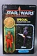 Vintage Star Wars B WING PILOT Power of the Force KENNER MOC POTF 92 Card Back