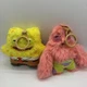 Fuggler x Spongebob SquarePants Pair Spongebob and Patrick Keyring Plush  NEW