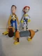 Mattel Disney Pixar Toy Story Poseable 9" Sheriff Woody  Jesse  Slinky Dog