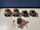 Coleco Starcom Vehicle Lot Of 5 F-1400 Shadow Invader Laser RAT Incomplete