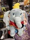 Vintage Disney Jumbo Dumbo Plush Stuffed Animal Elephant