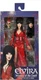 Elvira Mistress of the Dark Clothed Red Fright and Boo 20cm Neca