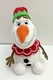 Disney Store Frozen Olaf Plush 7" Stuffed Animal Christmas Holiday Elf Outfit