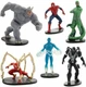 Disney Store Marvel Ultimate Spider-Man Spiderman Figurine Set NEW