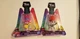 DreamWorks Trolls World Tour Toy Figures LOT Of 2 NEW Barb Poppy and Stickers