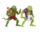 Teenage Mutant Ninja Turtles - Genghis & Rasputin Frog Figure, 2 Pack - NECA