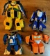 Playskool  Transformers Rescue Bots Whirl Wedge Bluer Bumblebee Toy Set Lot