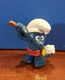 VINTAGE 1980 Schleich Smurfs PVC Figure 20108 Sauna Smurf Shower Soap