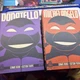 TMNT Donatello & Michelangelo Comic Book+ Action Figures Toys Brand New BST AXN 